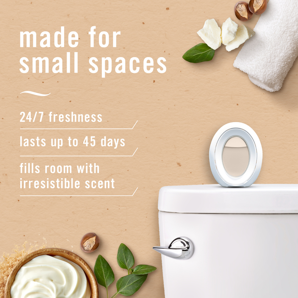 Febreze Bathroom Air Freshener, Odor-Fighting, Soothe & Restore
