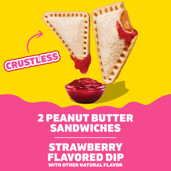 Lunchables PB&J Peanut Butter Sandwich & Strawberry Flavored Dip