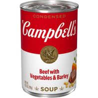 Campbell's Beef With Vegetables and Barley Soup️