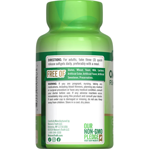 Nature's Truth Omega Three-Six-Nine Softgels