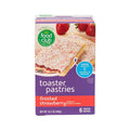 Food Club Frosted Strawberry Toaster Pastries