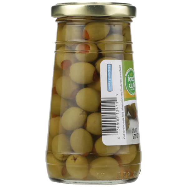 Food Club Manzanilla Olives Pimiento Stuffed