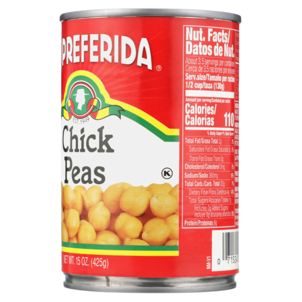 La Preferida Chick Peas (Garbanzos)