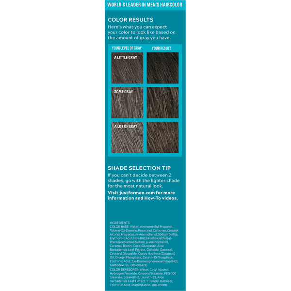Just For Men Hair Color, Mustache & Beard, Dark Brown M-45