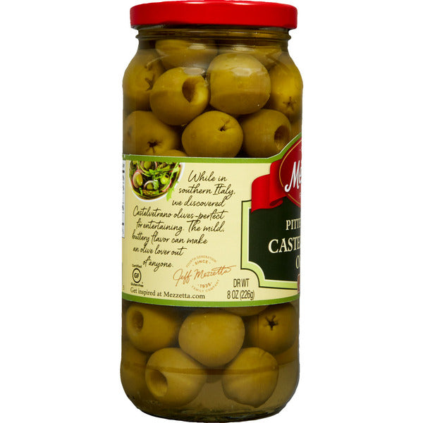 Mezzetta Pitted Italian Castelvetrano Olives