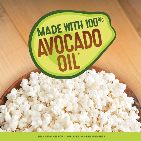 Orville Redenbacher Classic Sea Salt Popcorn With Avocado Oil, Microwave Popcorn