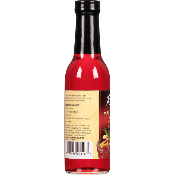 Reese's Maraschino Syrup