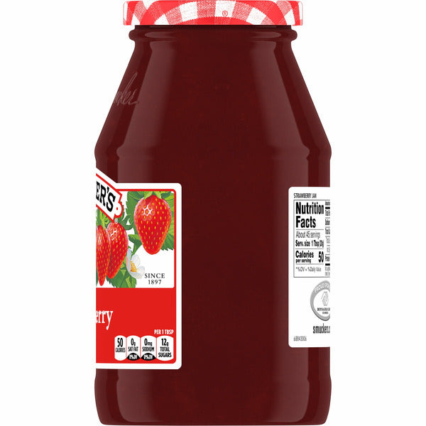 Smucker's Jam, Strawberry, Value Size