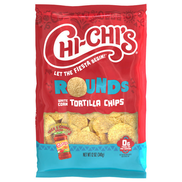 Chi-Chi's White Corn Round Tortilla Chips