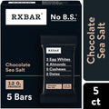 RXBAR Chocolate Sea Salt Protein Bars, Protein Snack, 5 Count