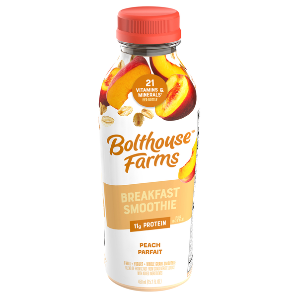 Bolthouse Farms Breakfast Smoothie, Peach Parfait