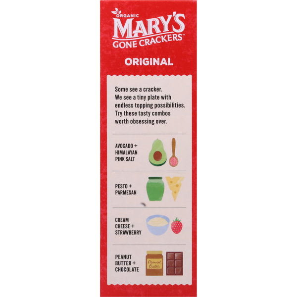 Mary's Gone Crackers Crackers, Organic, Original