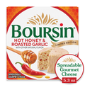 Boursin Gourmet Hot Honey & Roasted Garlic Spreadable Cheese