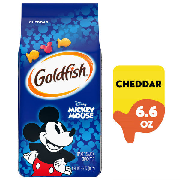 Pepperidge Farm Goldfish Disney Mickey Mouse Cheddar Crackers