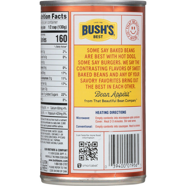 Bush's Best Boston Recipe Baked Beans