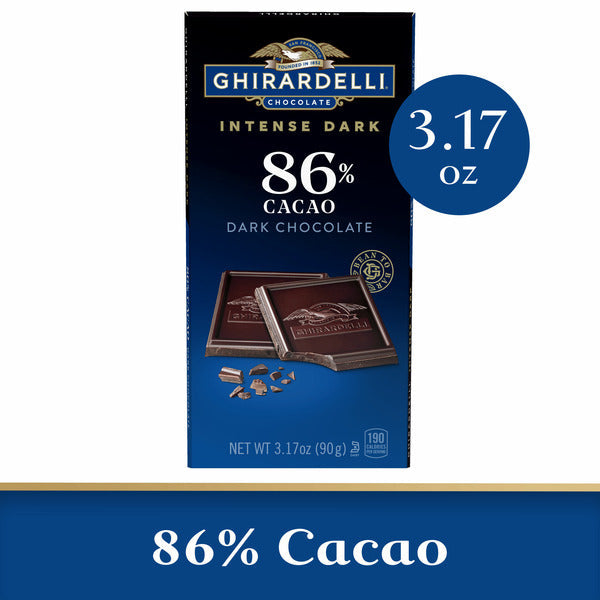 Ghirardelli Intense Dark Chocolate Bar - 86% Cacao