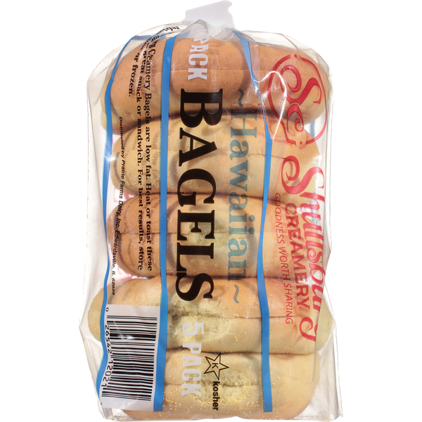 Shullsburg Creamery Presliced Hawaiian Bagels