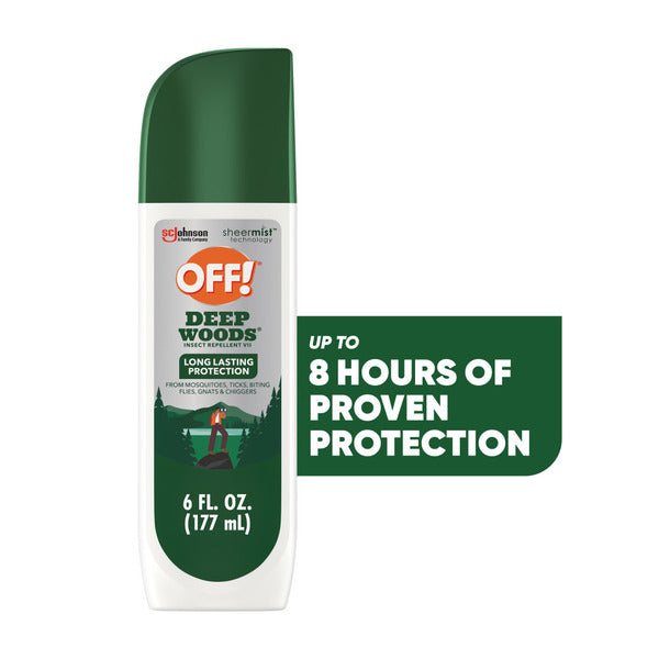 Off!® Deep Woods Mosquito Repellent Spritz, Long-Lasting Outdoor Bug Spray