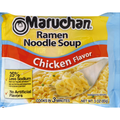 Maruchan Ramen Noodle Soup, Less Sodium Chicken, 3 oz