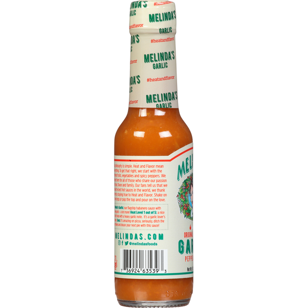 Melinda's Pepper Sauce, Garlic