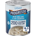 Progresso Soup, New England Clam Chowder, Light