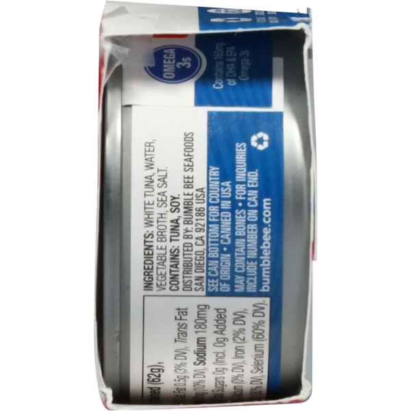 Bumble Bee Solid White Tuna Albacore in Water
