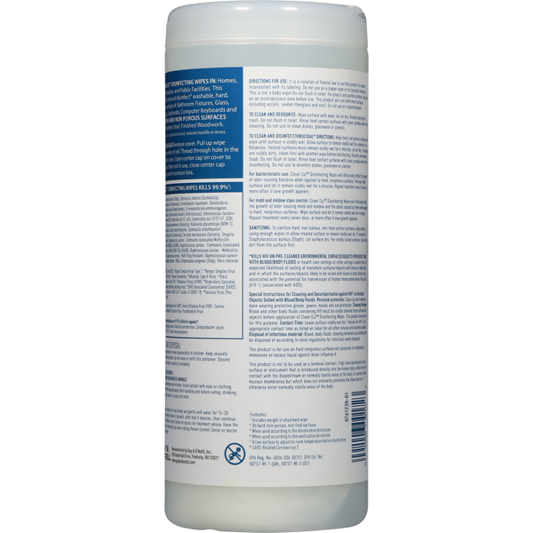CleanCut Disinfecting Wipes, Fresh Scent