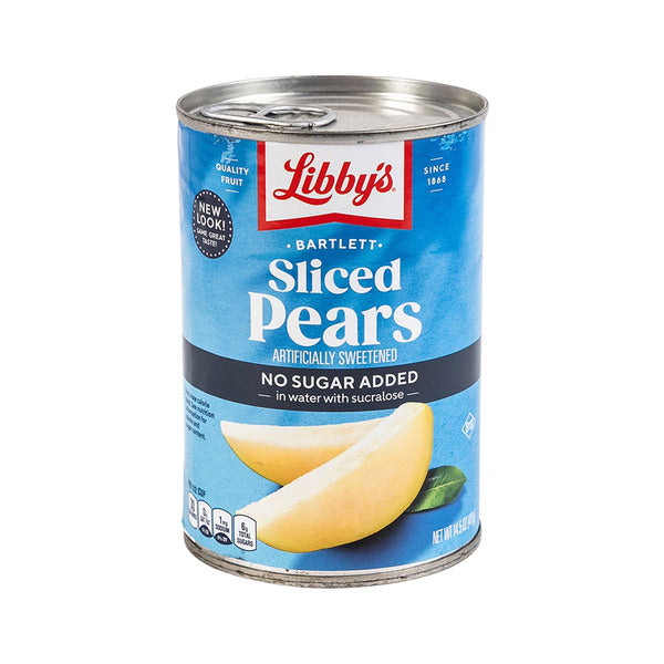 Libby's No Sugar Added Bartlett Pear Slices