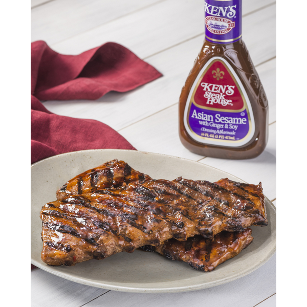 Ken's Steak House Dressing & Marinade, with Ginger & Soy, Asian Sesame