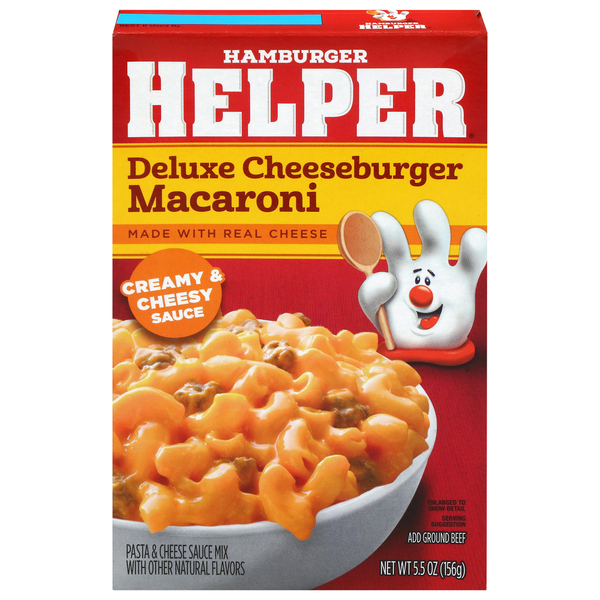 Hamburger Helper Deluxe Cheeseburger Macaroni Pasta & Sauce Mix