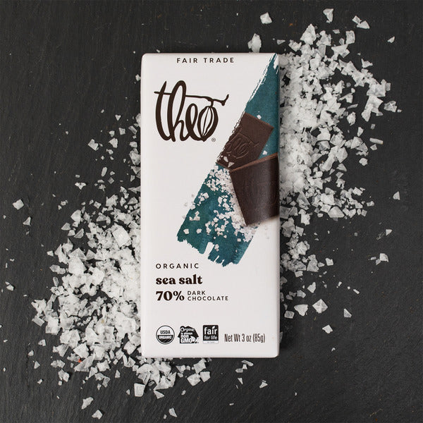 Theo Chocolate Sea Salt 70% Dark Chocolate