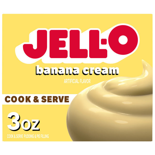 Jell-O Banana Cream Pudding & Pie Filling Mix