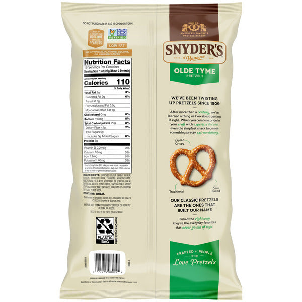 Snyder's of Hanover Olde Tyme Pretzels