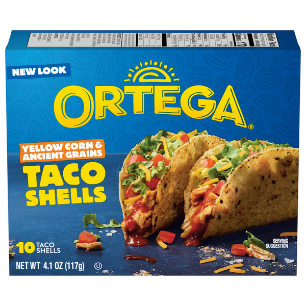 Ortega Yellow Corn & Ancient Grains Taco Shells