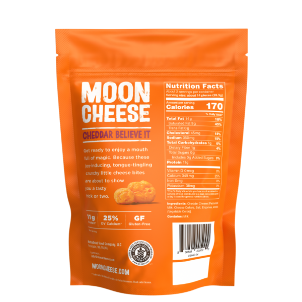 Moon Cheese Cheddar Believe It