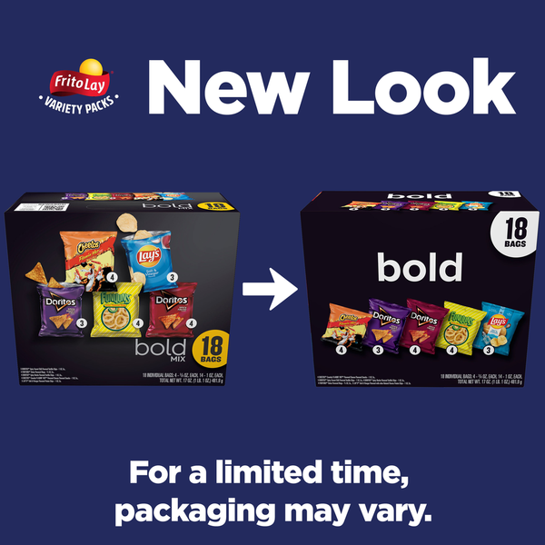 Frito-Lay Snacks Bold Mix Variety Packs