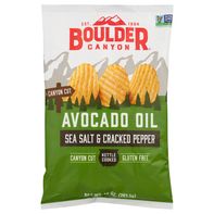 Boulder Canyon Potato Chips, Avocado Oil Sea Salt ...
️