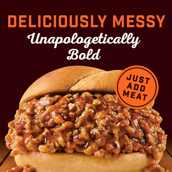 Manwich Bold Sloppy Joe Sandwich Sauce