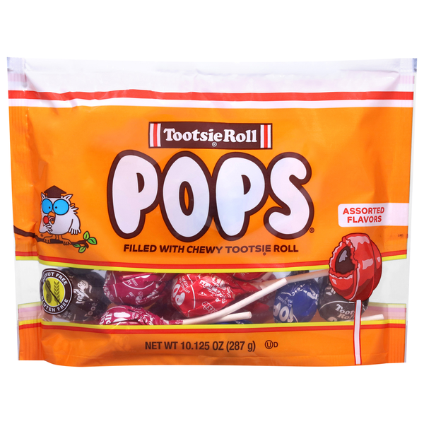 Tootsie Roll Assorted Flavors Pops