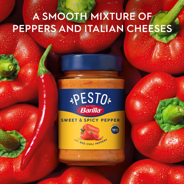 Barilla Pesto Sweet & Spicy Pepper Sauce