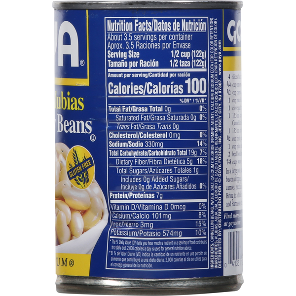 Goya White Kidney Beans, Prime Premium