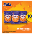 Utz Cheese Balls, Cheddar, Snack Pack