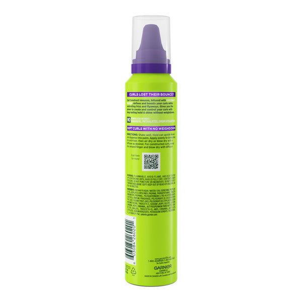 Garnier Curl Construct Creation Mousse with Coconut Water, For Curly Hair