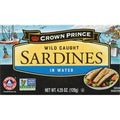 Crown Prince Sardines, Wild Caught, in Water️