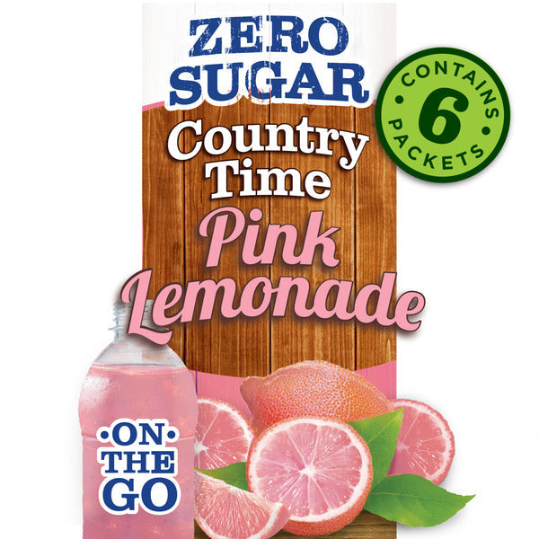 Country Time Zero Sugar Pink Lemonade Drink Mix