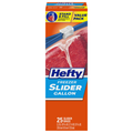Hefty Freezer Slider Bags Value Pack