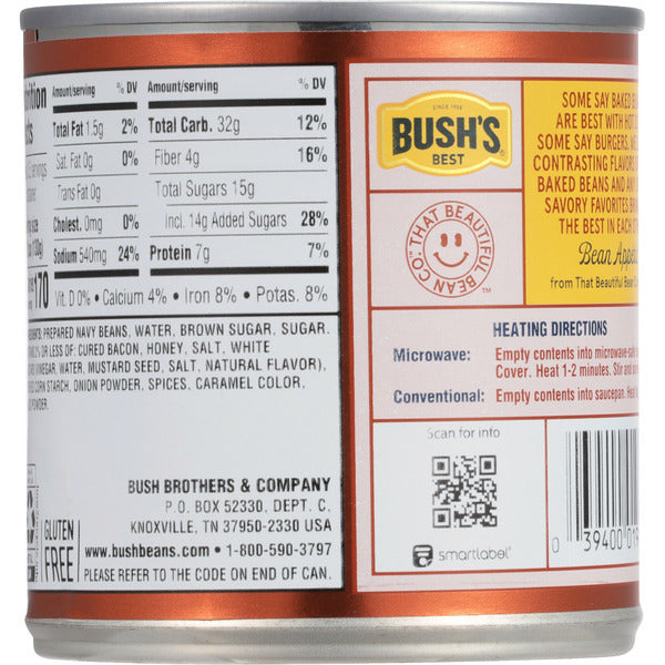Bush's Best Honey Sweet Baked Beans