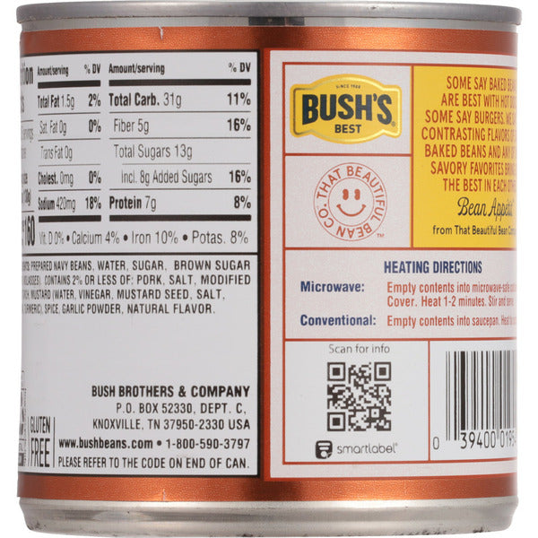 Bush's Best Boston Recipe Baked Beans