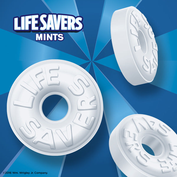 Life Savers PepOMint Breath Mints Hard Candy Individually Wrapped