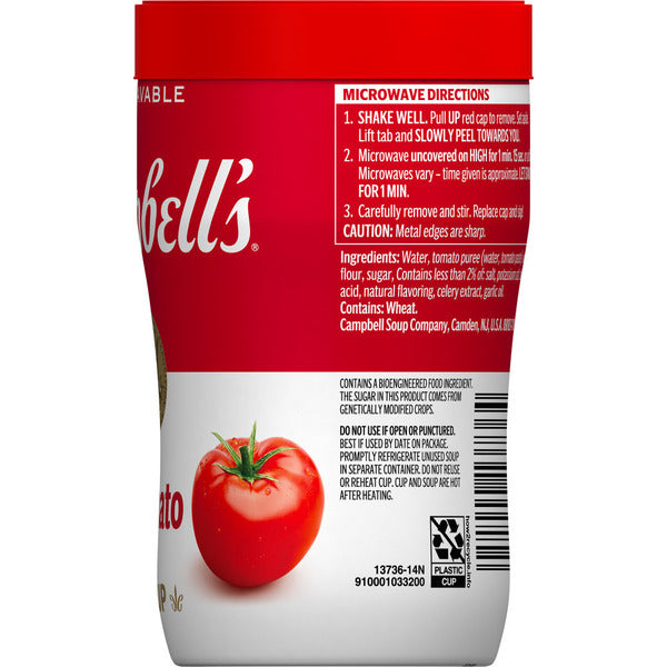 Campbell's Tomato Soup Microwavable Cup